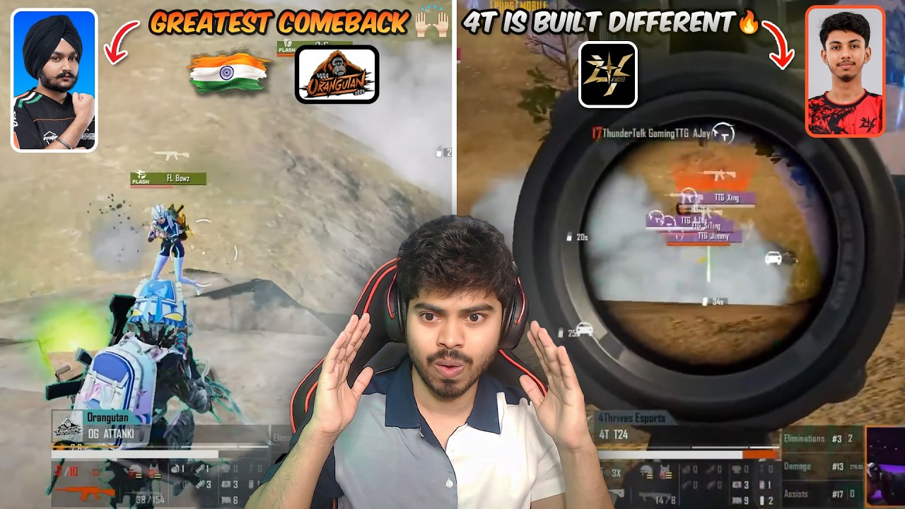 🇮🇳 OG’s GREATEST COMEBACK! 👑 | 4T IS BUILT DIFFERENT 🔥