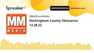 Rockingham County Obituaries 12.28.22