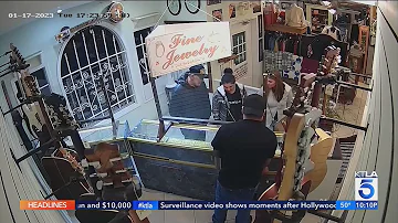 Video captures suspected jewelry theft group targeting SoCal pawn shop