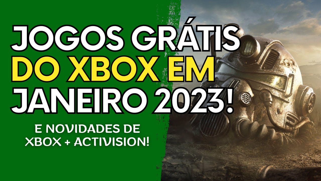 BOMBA: Os Melhores Jogos GRÁTIS do XBOX de Janeiro 2023, Fora do XBOX!