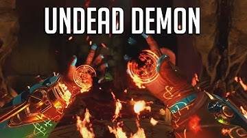 UNDEAD DEMON! The Super Shotgun - Doom Beta Gameplay & Review