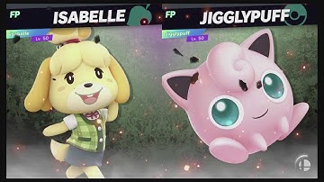 Super Smash Bros Ultimate Amiibo Fights  – Request #13868 Isabelle vs Jigglypuff