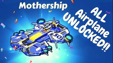 Merge Plane Click & Idle Tycoon Update-All Airplaines Unlocked