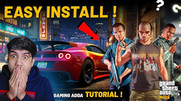 🚗 How to Install Two Player Mod in GTA V (2024) – Step-by-Step Guide! 🎮🔥 | Gaming Adda