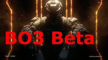 BO3 Beta Menus and create a class