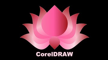 Lotus Flower Design In CorelDRAW | How To Make Digital Lotus In CorelDRAW | CorelDRAW Tutorial