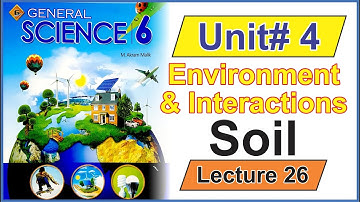 Environment and Interactions (Soil) | Class 6 Science Unit 4 || Lecture 26 | @IlmKaGhar  |
