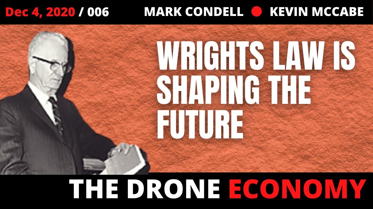 How Wright's Law is the driving force behind the Drone Economy - YouTube