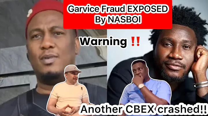 NASBOI Exposes Garvice Fraud! Calls out INVESTORS, Warns Nigerians NOT to invest #nasboi