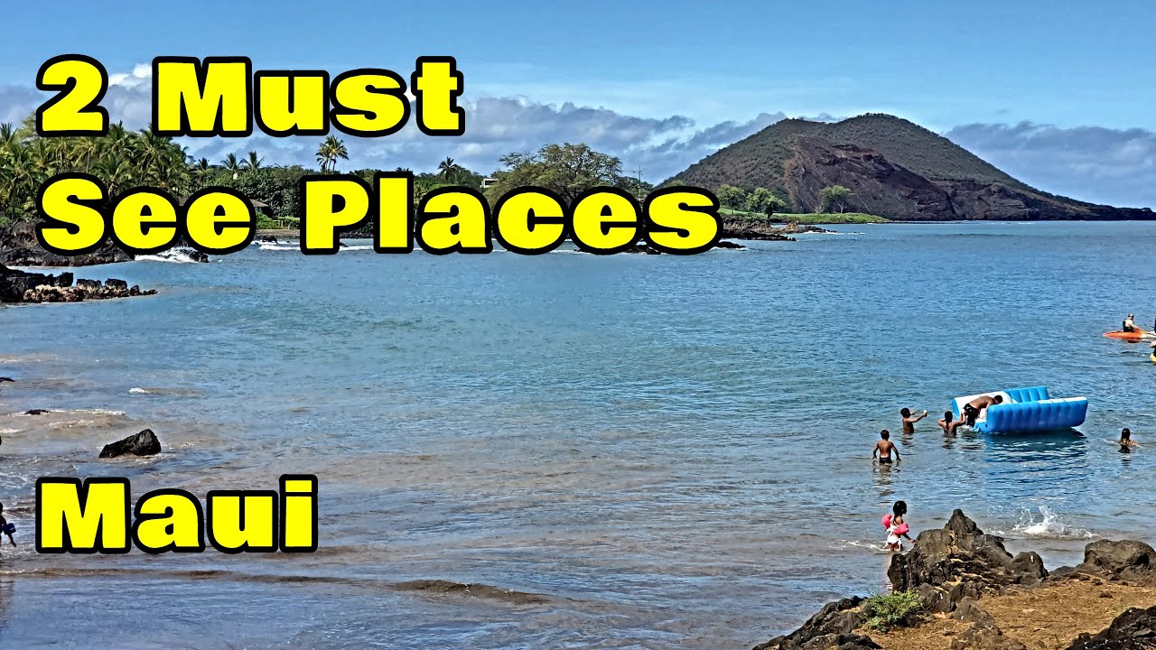 Makena Landing. Turtle Town Arches. 2 Must See Places. Makena Maui