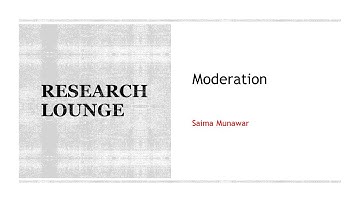 Moderation: concept and assessment in SmartPLS4