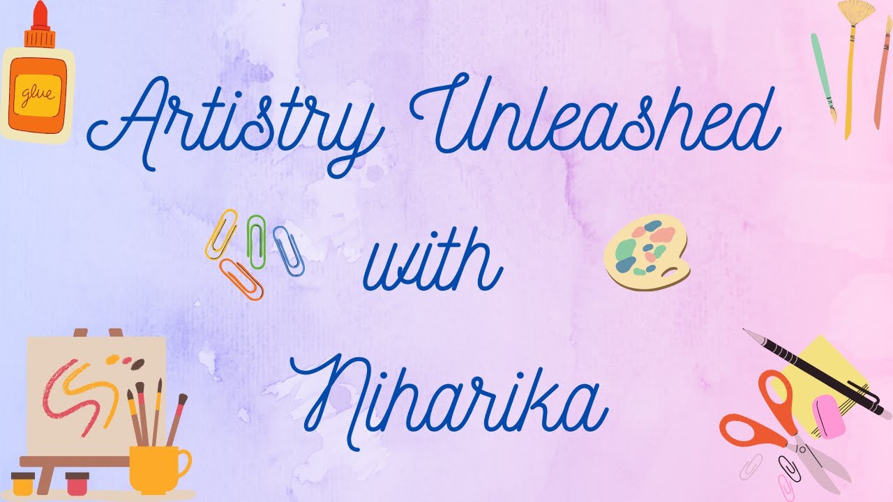 My first video 🎨 | Artistry Unleashed With Niharika | Niharika Chhokar