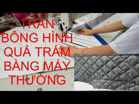 Video TRẦN BÔNG HÌNH QUẢ TRÁM BẰNG MÁY THƯỜNG QUÁ ĐẢNG CẤP - youtube