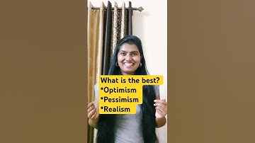 Optimist, Pessimist, Realist #learnenglish #spokenenglish #englishvocabulary #communication #english