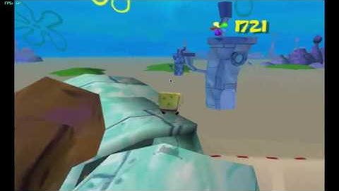 (GC) Bfbb Downtown rooftops (Learn Sandys Moves) With Spongebob