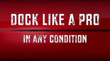 Docking by control Bow Thrusters