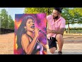 Selena Quintanilla REALISTIC Painting - Tribute