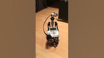 Lego Mindstorms Nearest Object Follower Using ev3dev Linux and C++