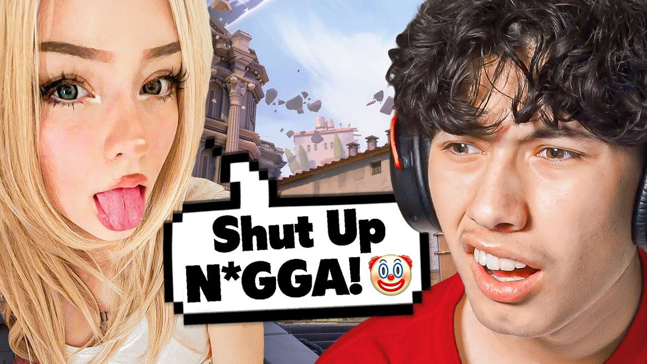 Ragebaiting The Most Racist E-Girl Ever!