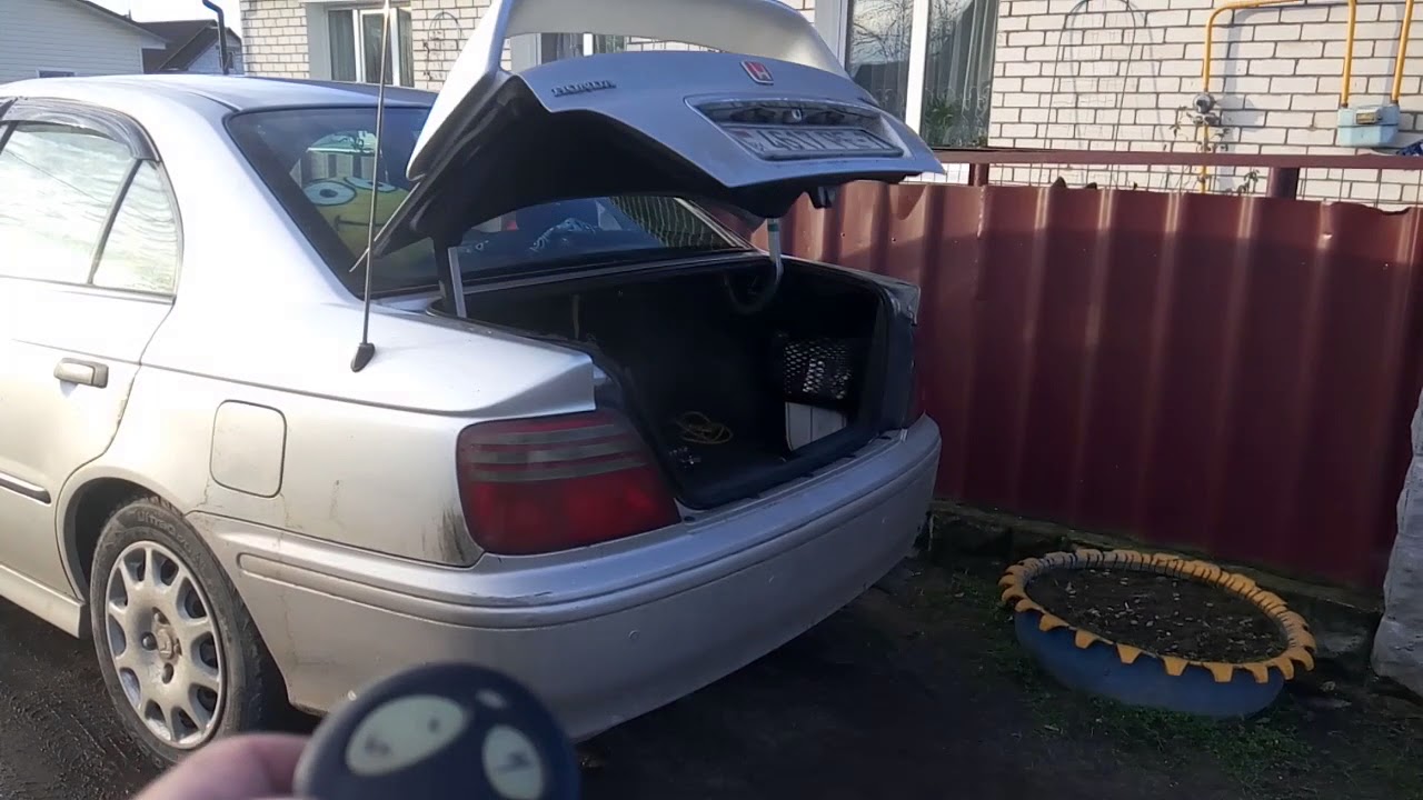 Автоматическое открытие багажника