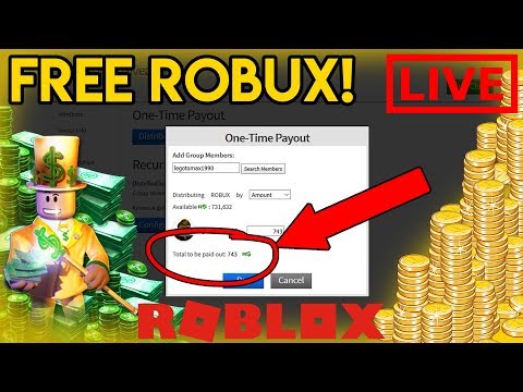 Roblox Free Robux Giveaway Live Win Free Robux With Proof New - robux giveaway group every