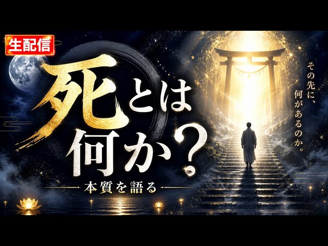 死は終わりでは無く、新しい始まりです。死を恐れる必要はありません。