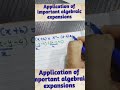 Tricky example3 using Important algebraic expansion #Algebraicidentity #youtubeshorts #trending