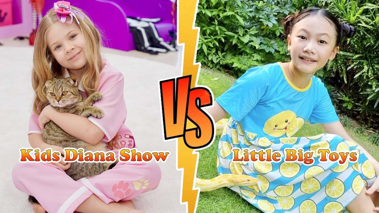 Kids Diana Show VS Celestine Chuahiock (Little Big Toys) Stunning