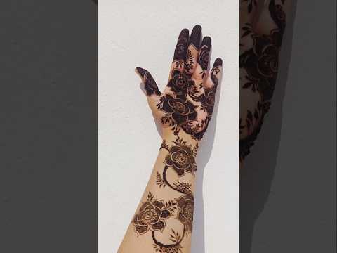 beautiful mehendi art 🌸 #art #mehndidesign #mehandi #henna #hennadesign #trending #easy #beautiful