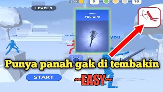 Mencari jawaban level 9 - Angle Fight 3D. screenshot 2