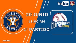 ASTROS BEISBOL VALENCIA Vs CB BARCELONA