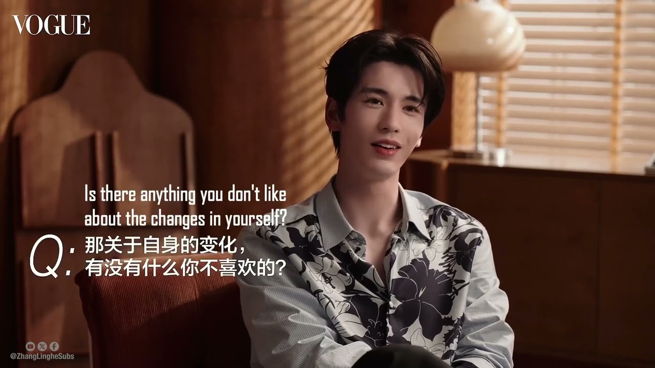 [Eng sub] Zhang Linghe x VOGUE Interview
