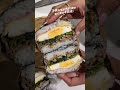 高校生3姉妹お弁当🍱おにぎらず🩵 #お弁当作り