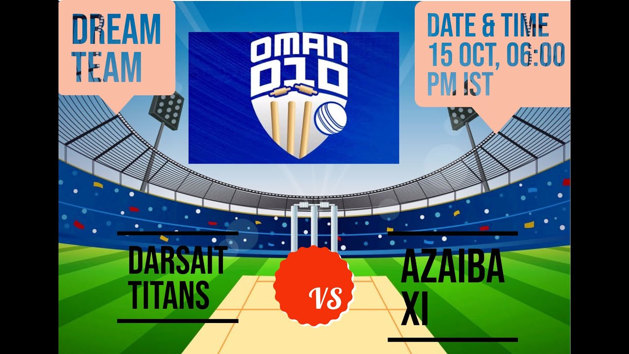 DAT vs AZA Dream11 Oman D10 2022