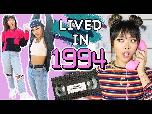 I Lived Like It Was 1994 For A Week! | FASHION | Nava Rose