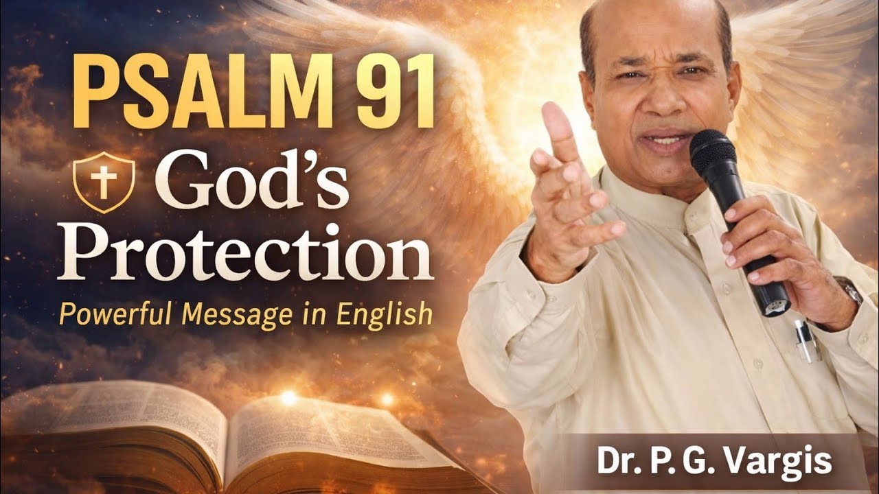 Dr. P. G. Vargis Message in English on Psalm 91 