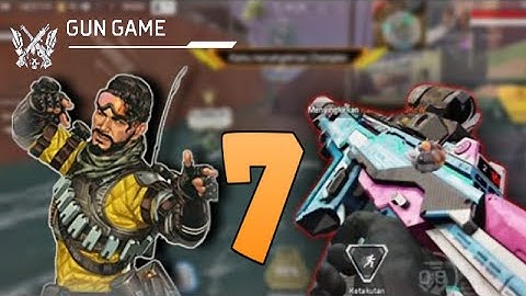 Apex Legends Mobile - Gameplay 7# - Gun Game Mode with Mirage level up to 10