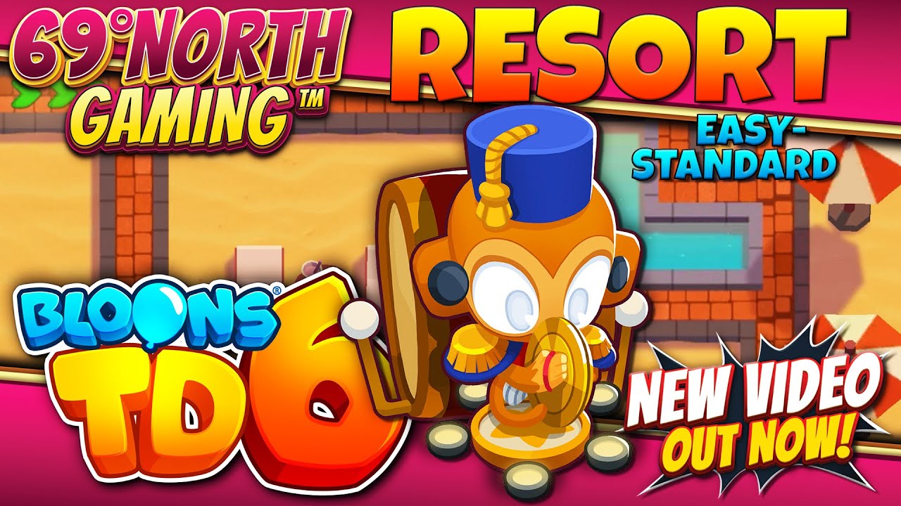 Bloons TD 6 Resort Easy Standard Psimbals Psi Walkthrough 