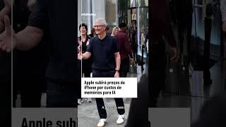Apple subirá preços do iPhone por custos de memórias para IA | InfoMoney News