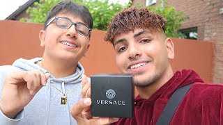 VERSACE KETTE zum Geburtstag für kleinen Bruder... 🎁