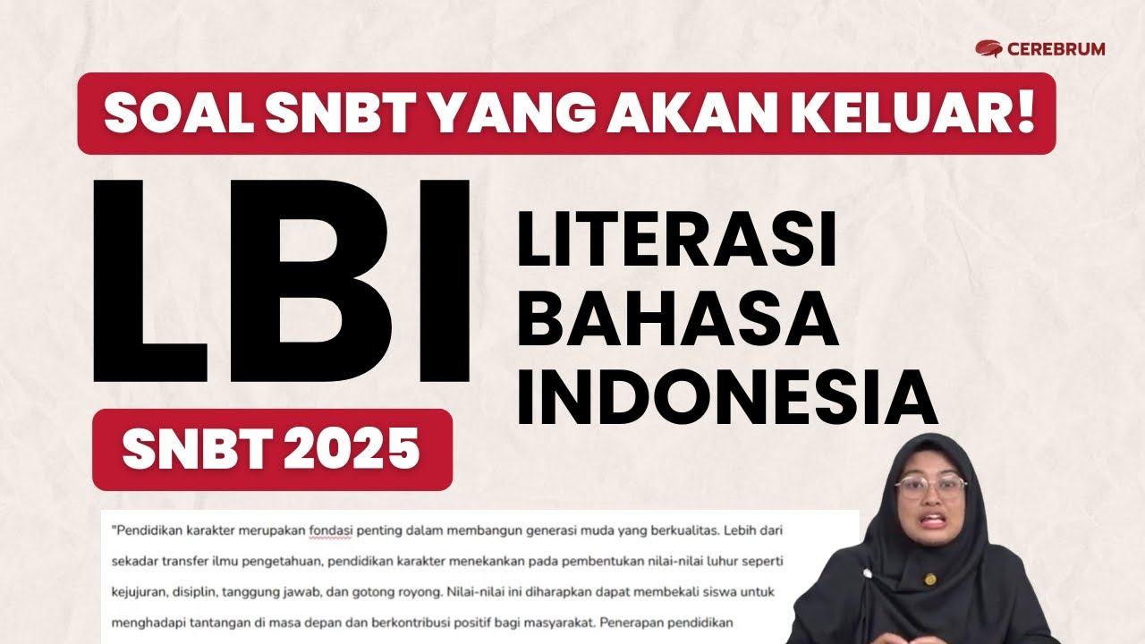 SOAL LBI SNBT 2025 - 99% Mirip Banget