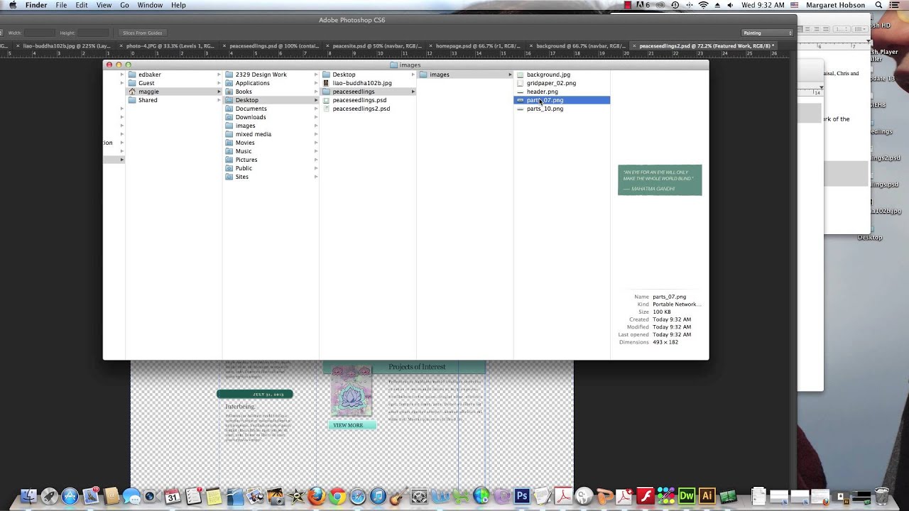 Video 1: Photoshop to Web, (Photoshop to HTML/CSS in Dreamweaver) - YouTube
