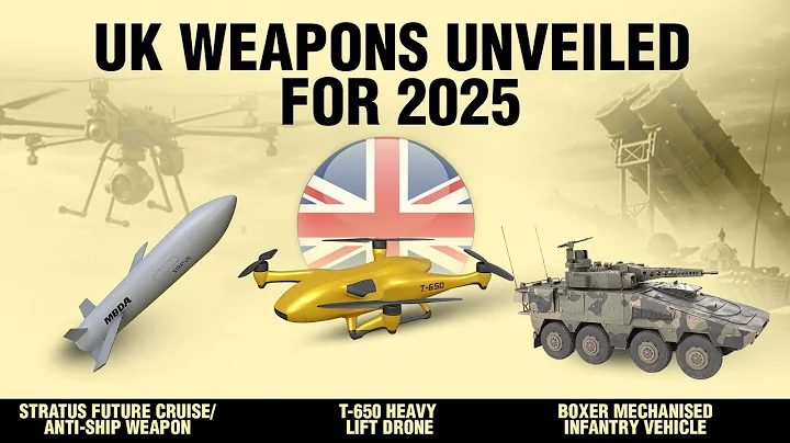 All New UK Weapons Unveiled for 2025
