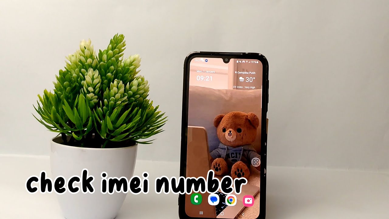 Samsung Galaxy A25 | How To Check IMEI Number - YouTube