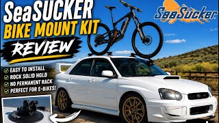 Sports Performance Sea Sucker E-Bike Rack Review - 2004 Subaru WRX STI 