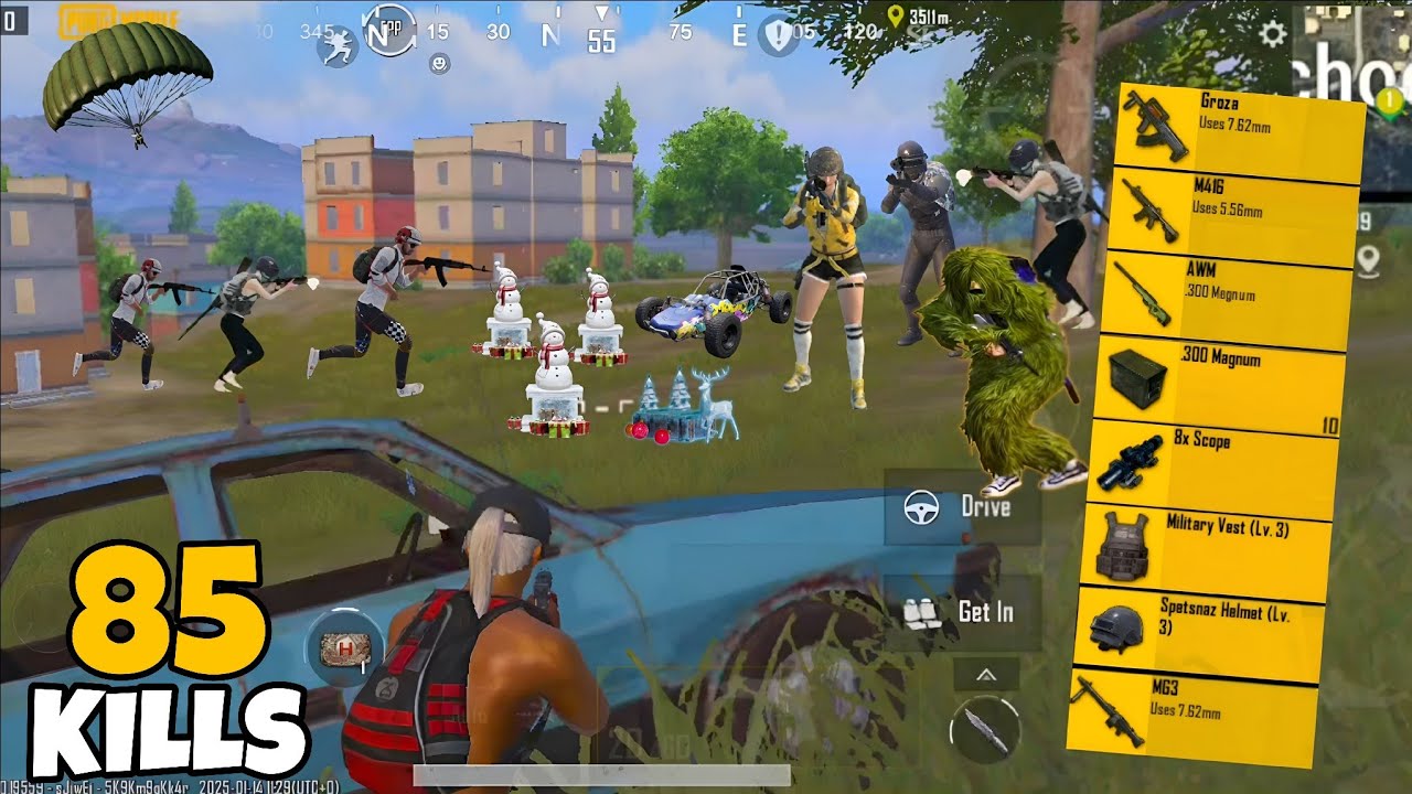 PUBG MOBILE | BEST GAMEPLAY 😱85 KILLS #pubg #pubgmobile #bgmi - YouTube