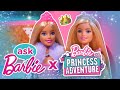 Barbie ve Prenses Amelia'ya Barbie Prenses Macerası hakkında sorular sorun! 💖👑🌈 | @Barbie Türkiye