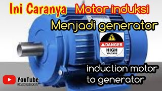 3-phase induction motor to generator. Induction motor to generator @ElectronicR3NT