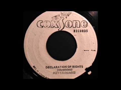 ABYSSINIANS - Declaration Of Rights [1971] 