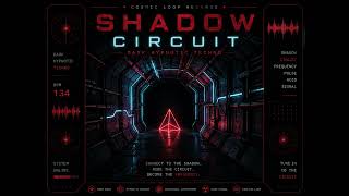 Shadow Circuit ⚫ | Dark Hypnotic Techno 🌑 | COSMIC LOOP